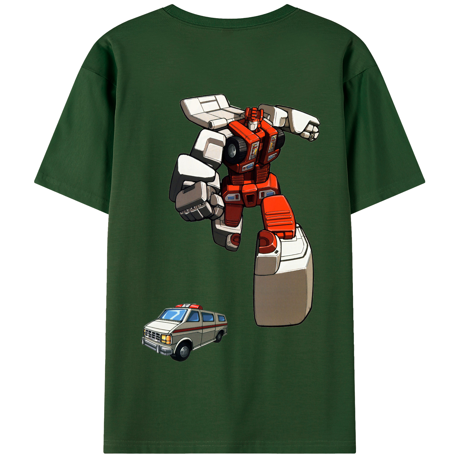 （画像用）  綿100％半袖Tシャツ（背面プリント）
